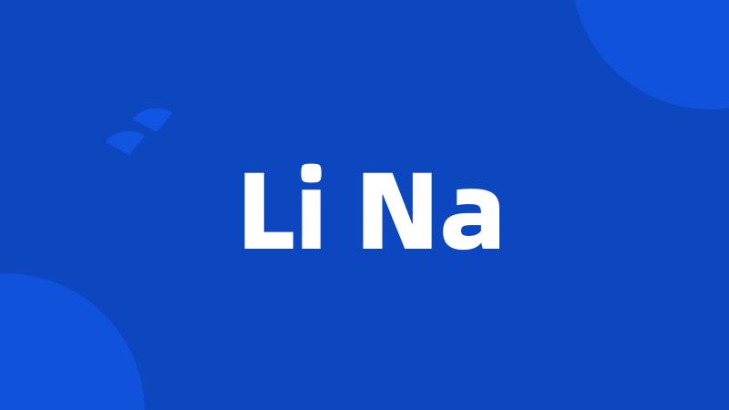 Li Na