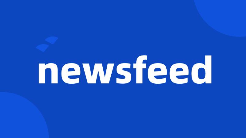 newsfeed