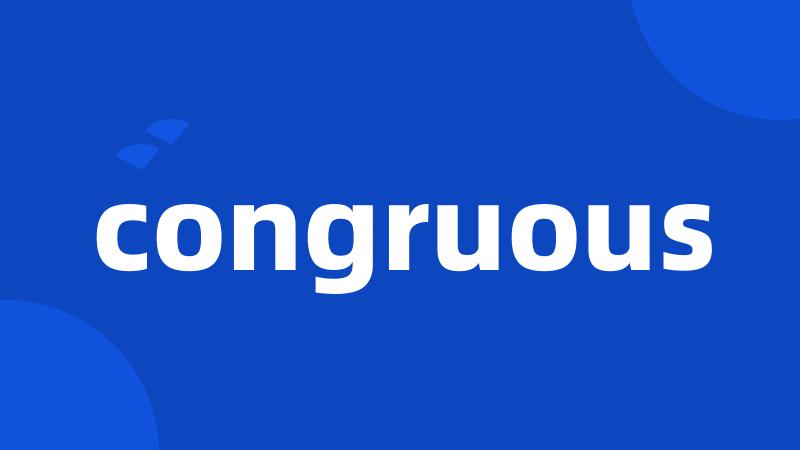 congruous