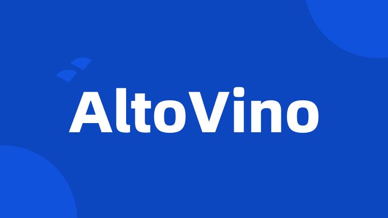 AltoVino
