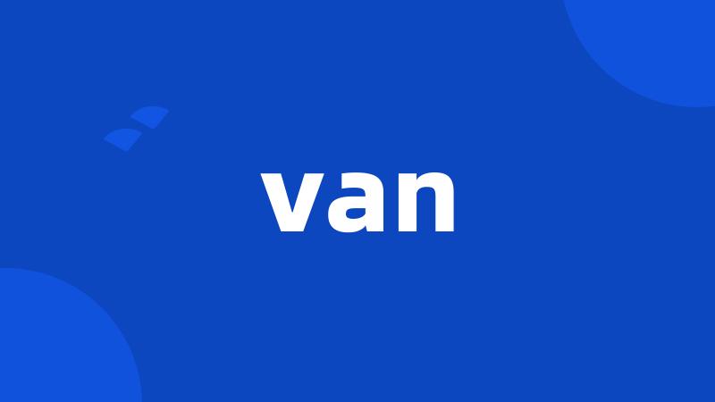 van