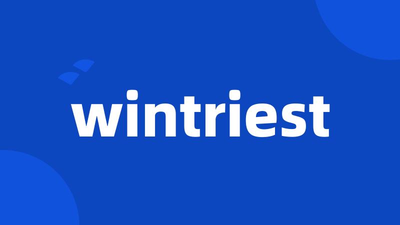 wintriest