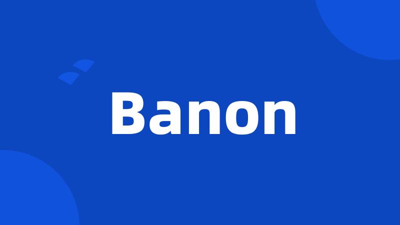 Banon
