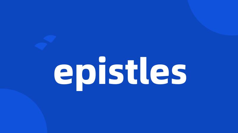 epistles