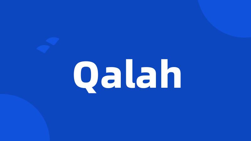 Qalah