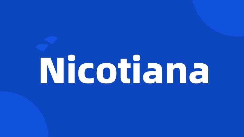 Nicotiana