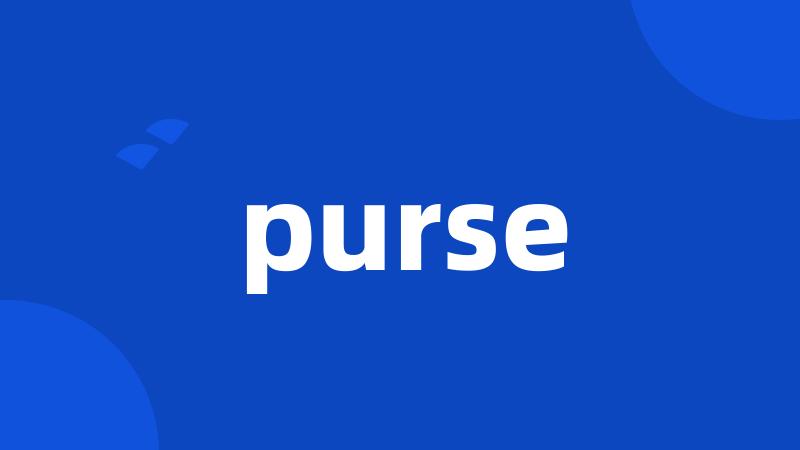 purse