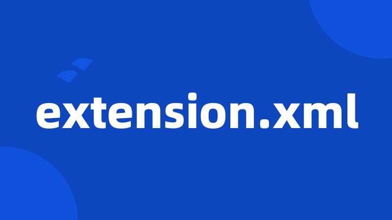 extension.xml
