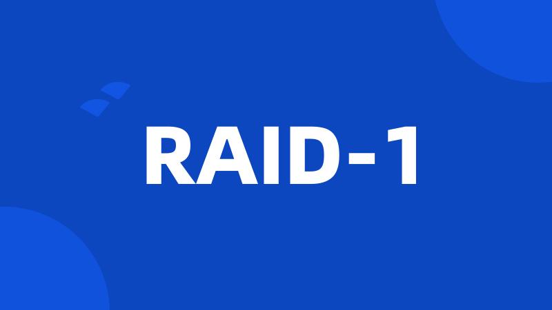 RAID-1