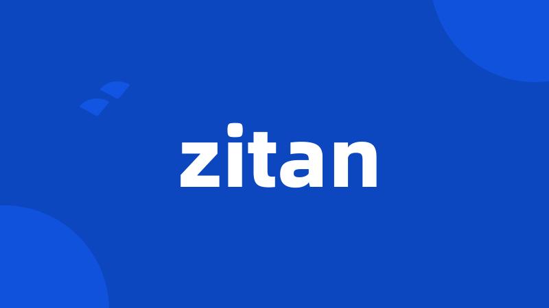 zitan