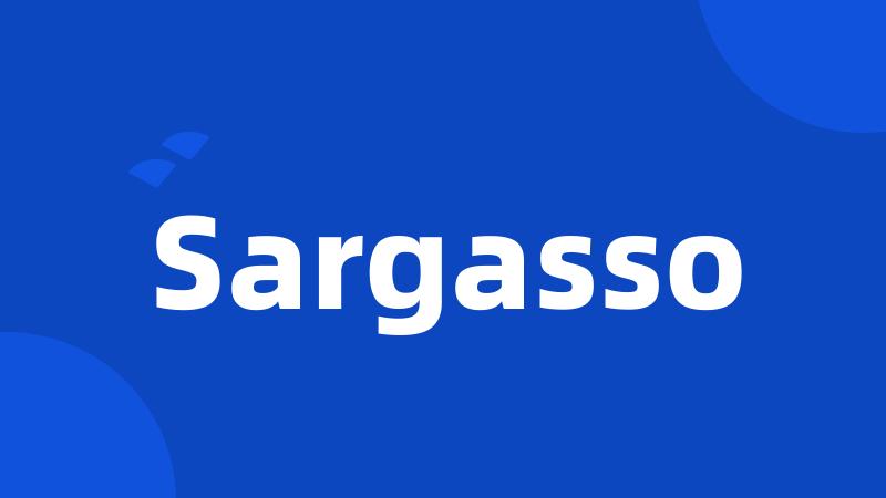 Sargasso