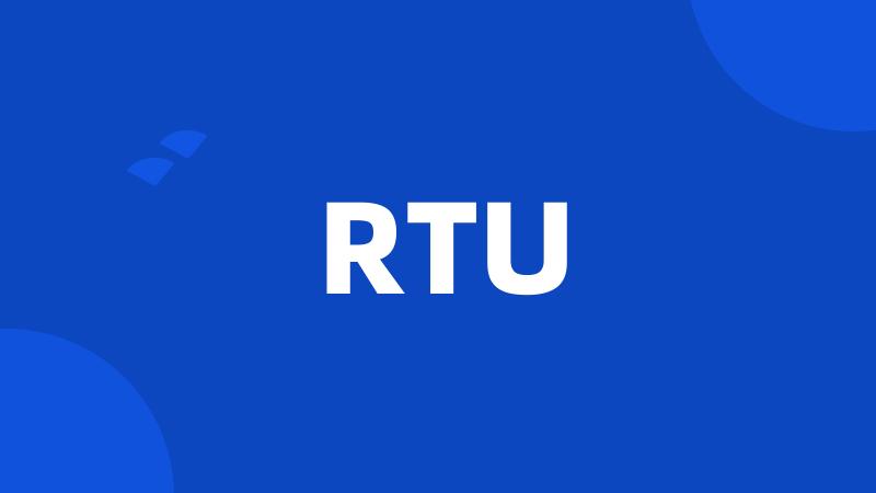 RTU