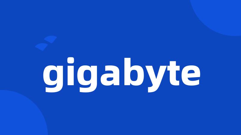 gigabyte