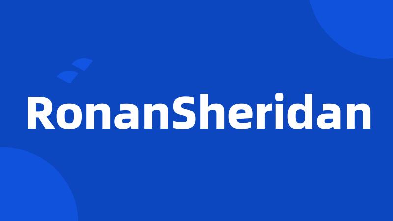 RonanSheridan