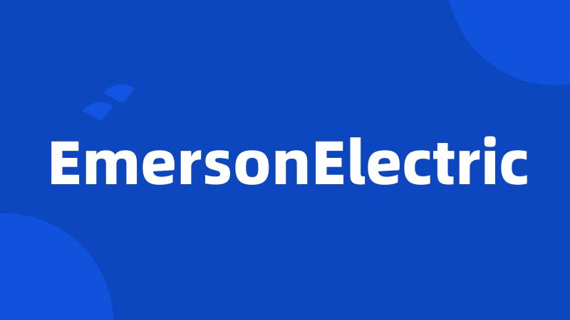 EmersonElectric