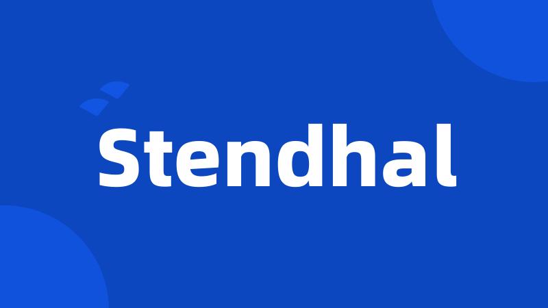 Stendhal