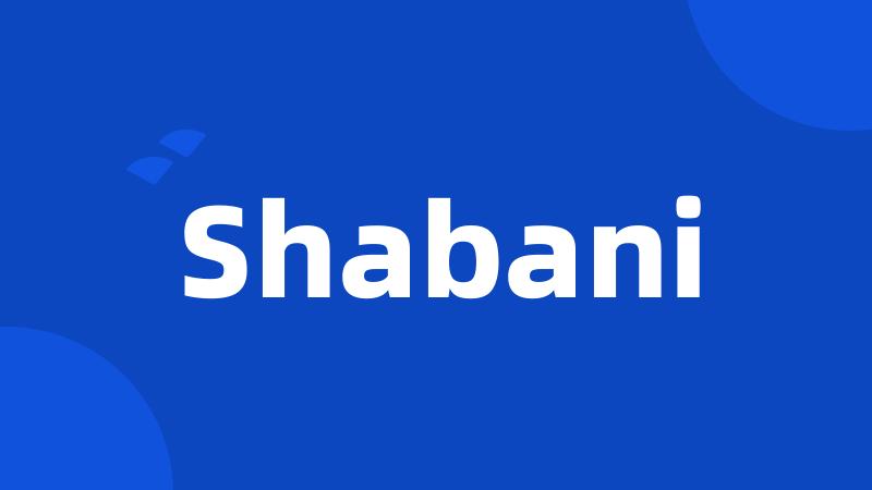 Shabani