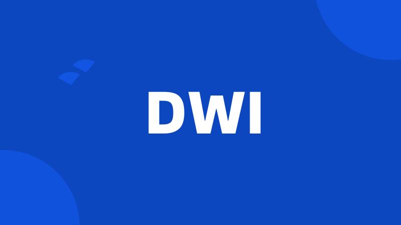 DWI