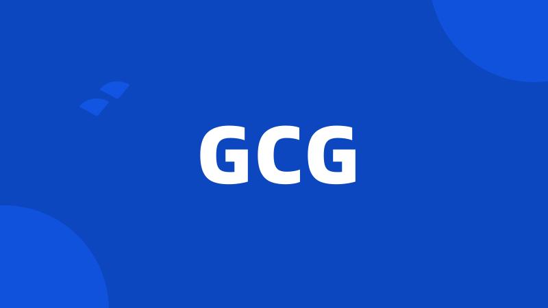 GCG