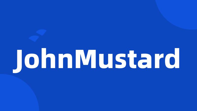 JohnMustard