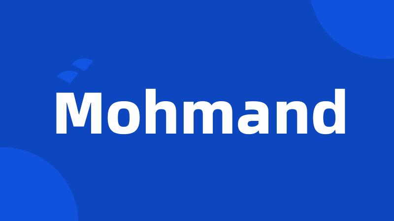Mohmand