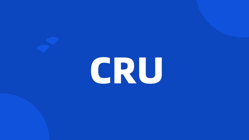 CRU