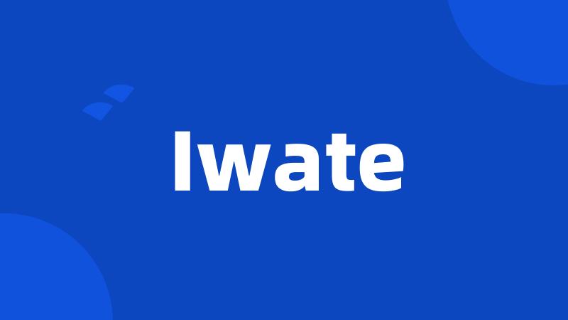 Iwate