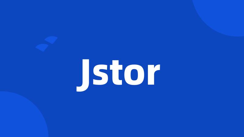 Jstor