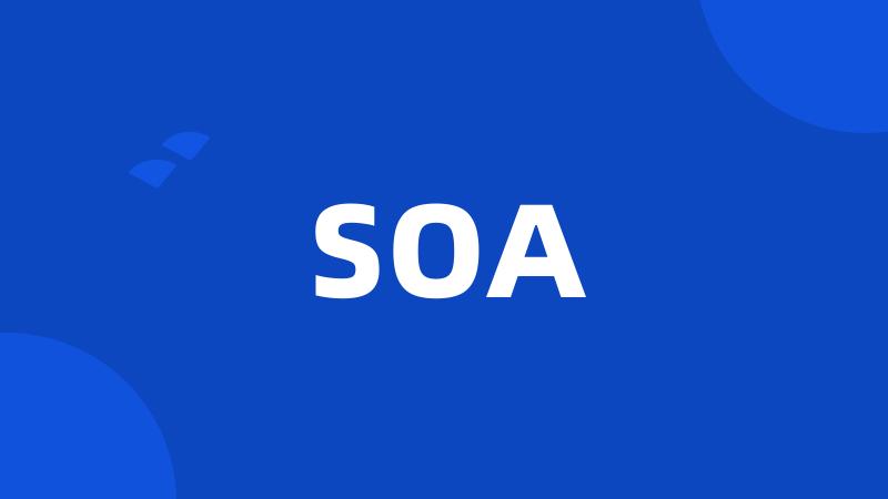 SOA