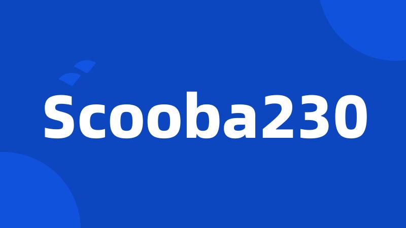 Scooba230