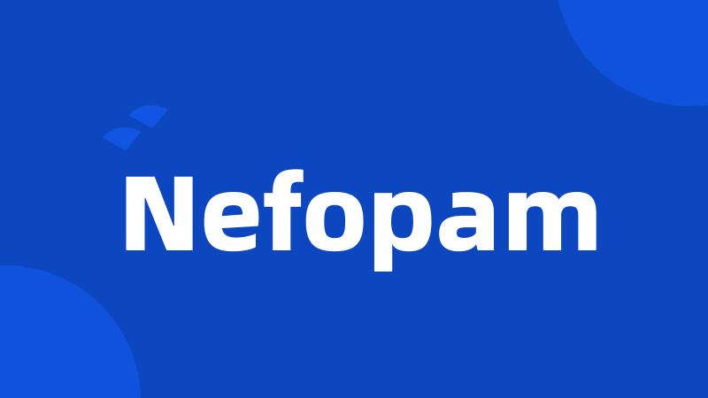 Nefopam