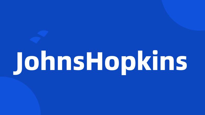 JohnsHopkins