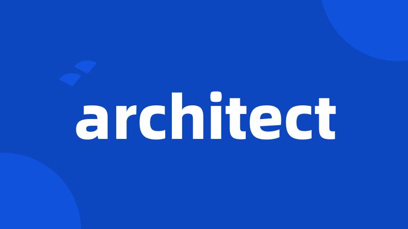 architect