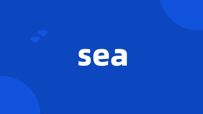 sea