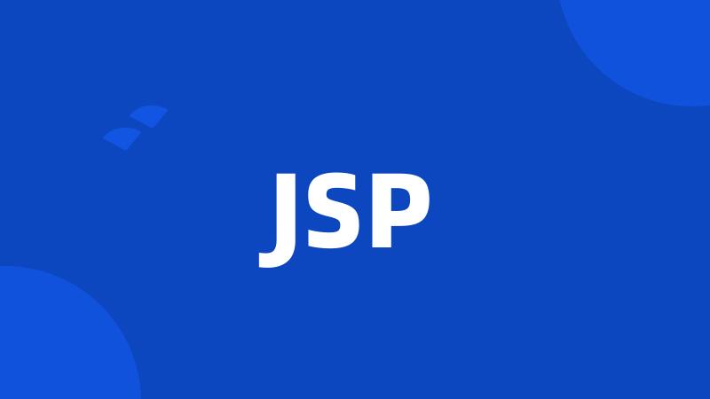 JSP