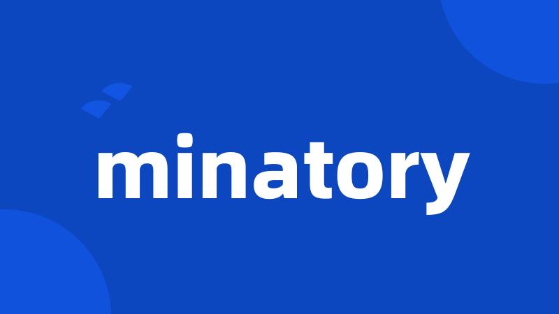 minatory