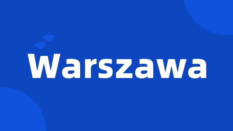 Warszawa