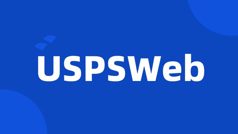 USPSWeb