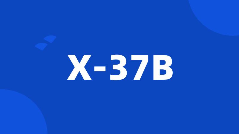 X-37B