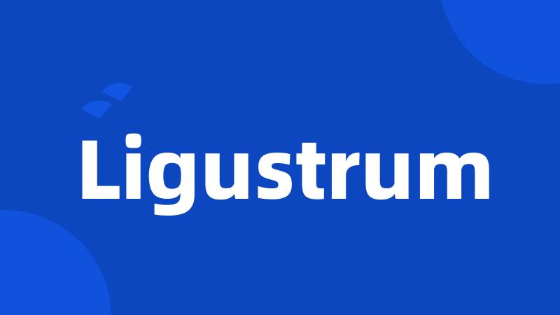 Ligustrum