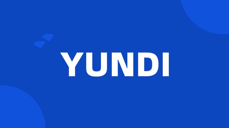 YUNDI