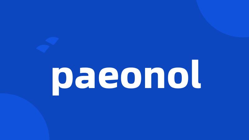 paeonol
