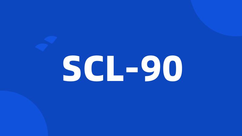 SCL-90