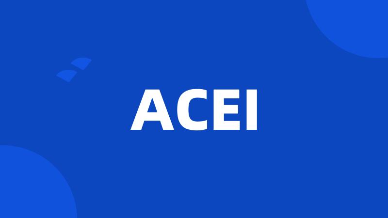 ACEI