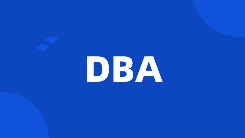 DBA