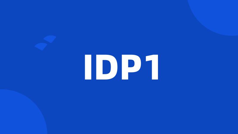 IDP1