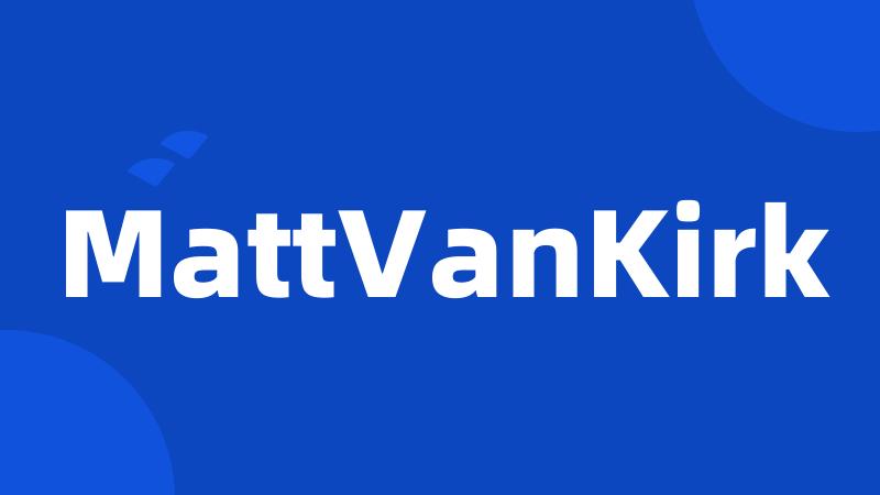 MattVanKirk