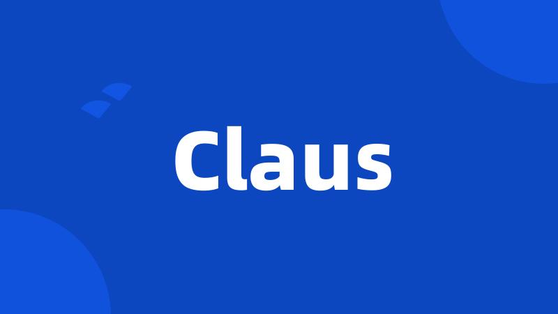 Claus