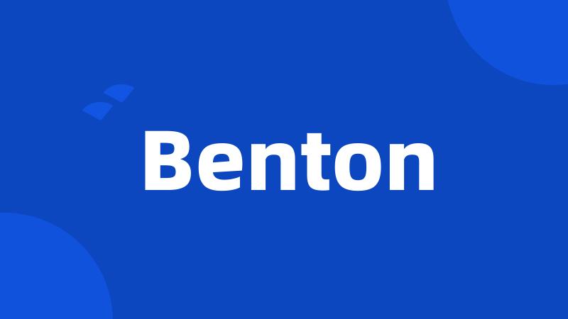 Benton