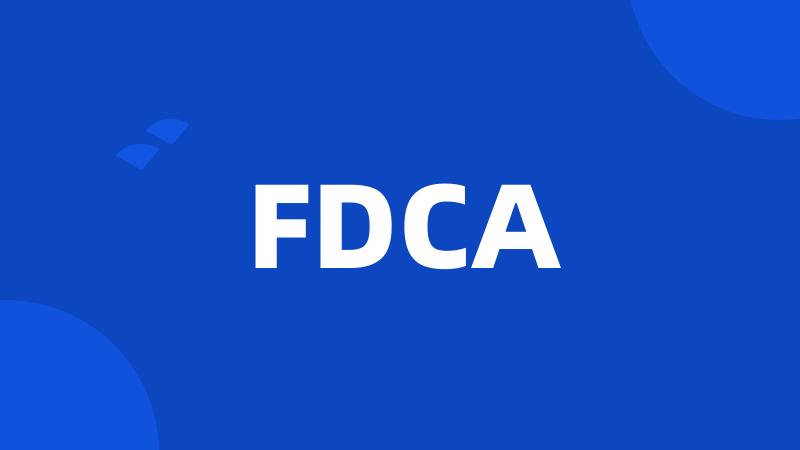 FDCA